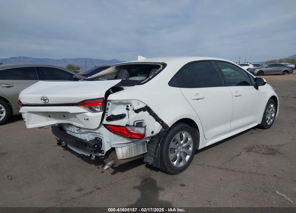 2020 TOYOTA COROLLA LE VIN: JTDEPRAE1LJ049612