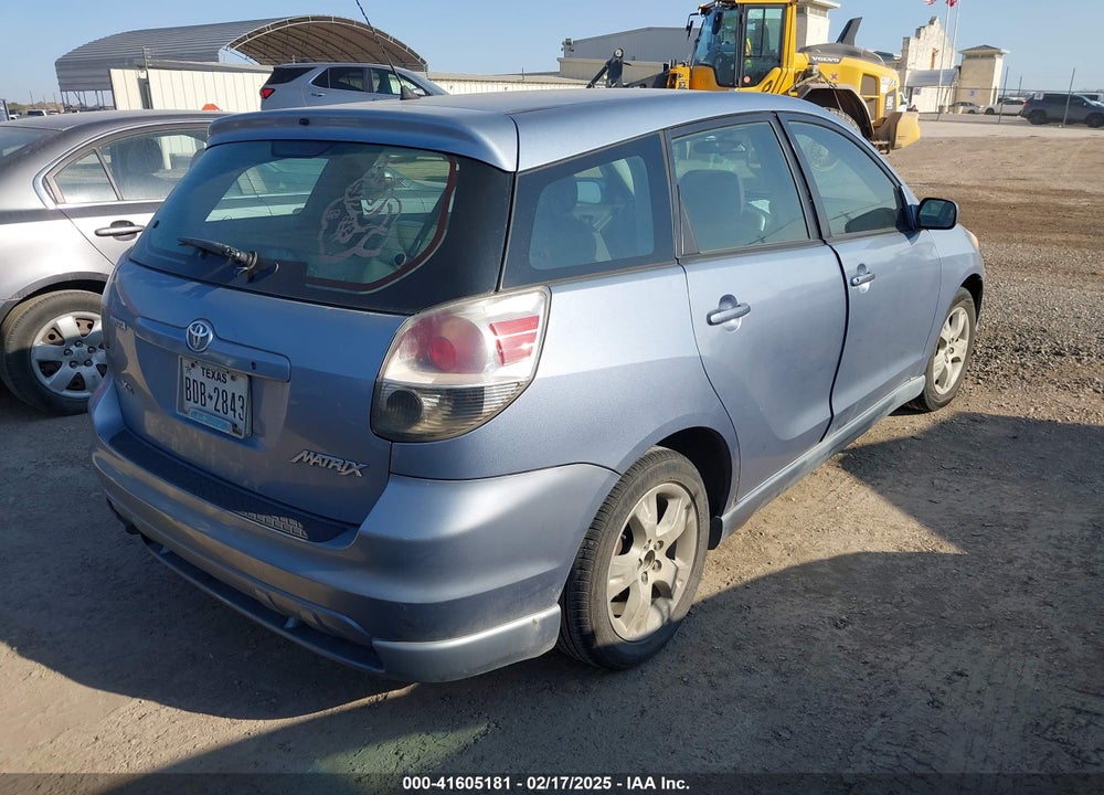 2006 TOYOTA MATRIX/XR VIN: 2T1KR32E96C555567