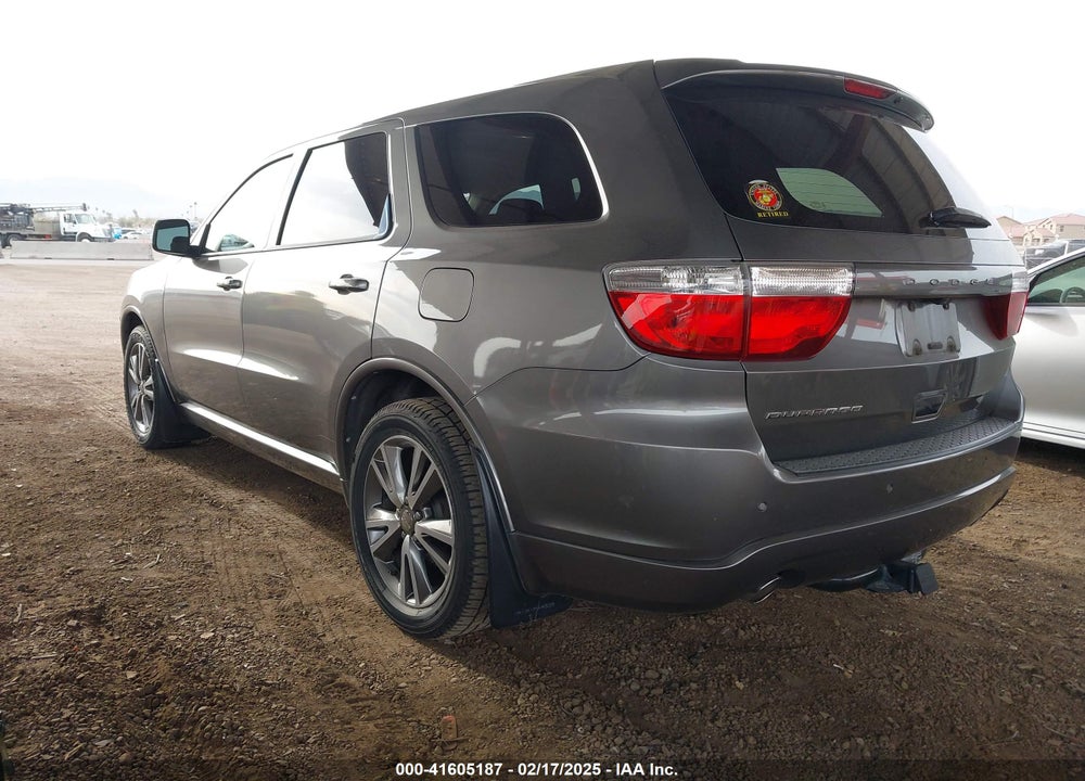 2013 DODGE DURANGO SXT VIN: 1C4RDHAGXDC564717