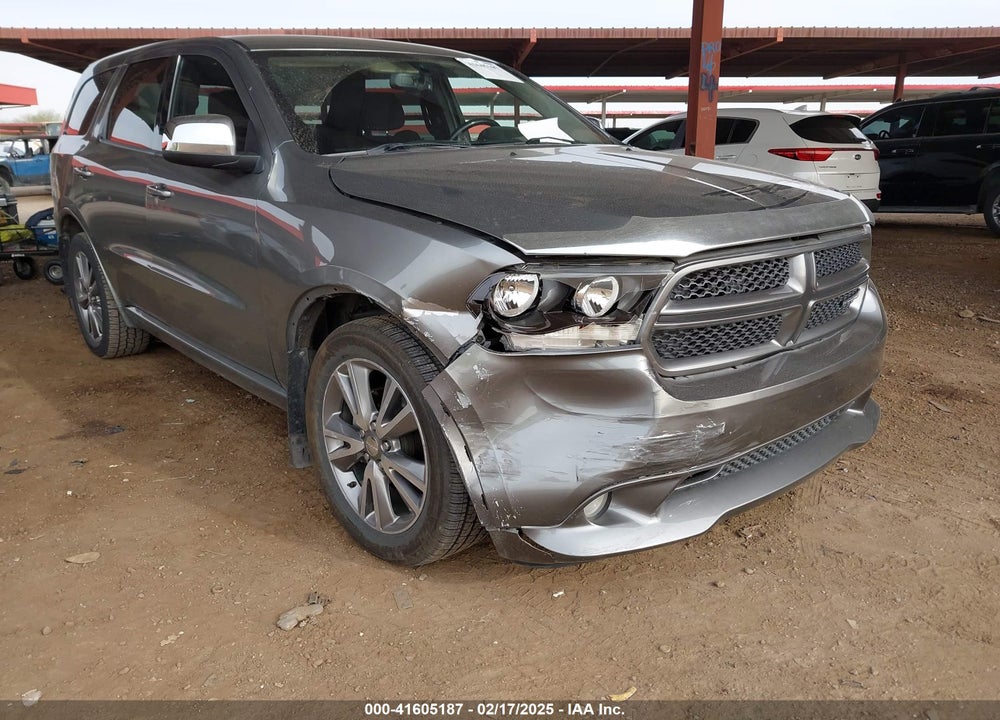 2013 DODGE DURANGO SXT VIN: 1C4RDHAGXDC564717