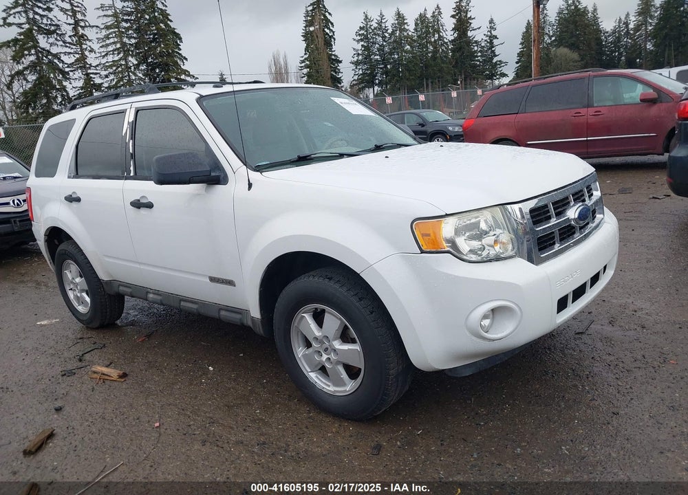 2008 FORD ESCAPE XLT VIN: 1FMCU03Z48KA25037