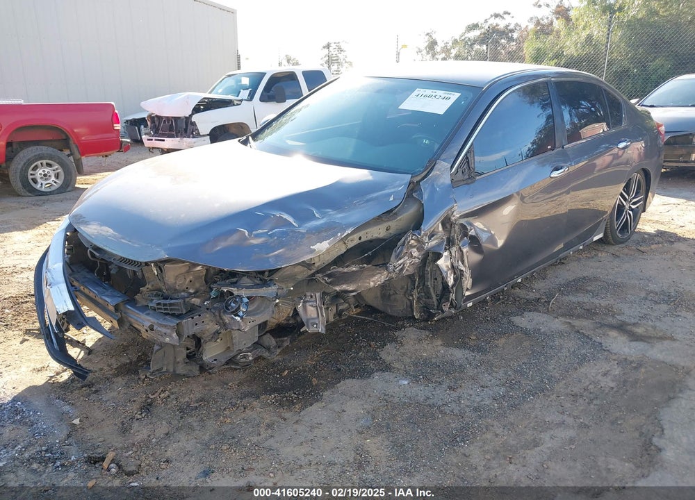 2017 HONDA ACCORD SPORT VIN: 1HGCR2F58HA292179