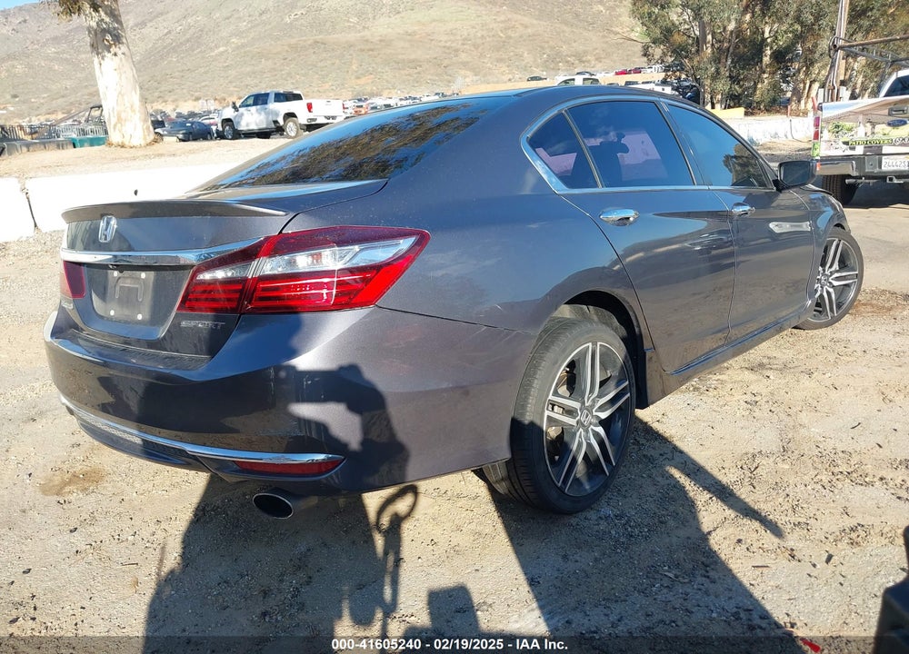 2017 HONDA ACCORD SPORT VIN: 1HGCR2F58HA292179