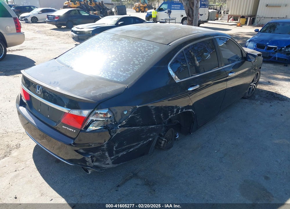 2013 HONDA ACCORD VIN: 1HGCR2F5XDA161202
