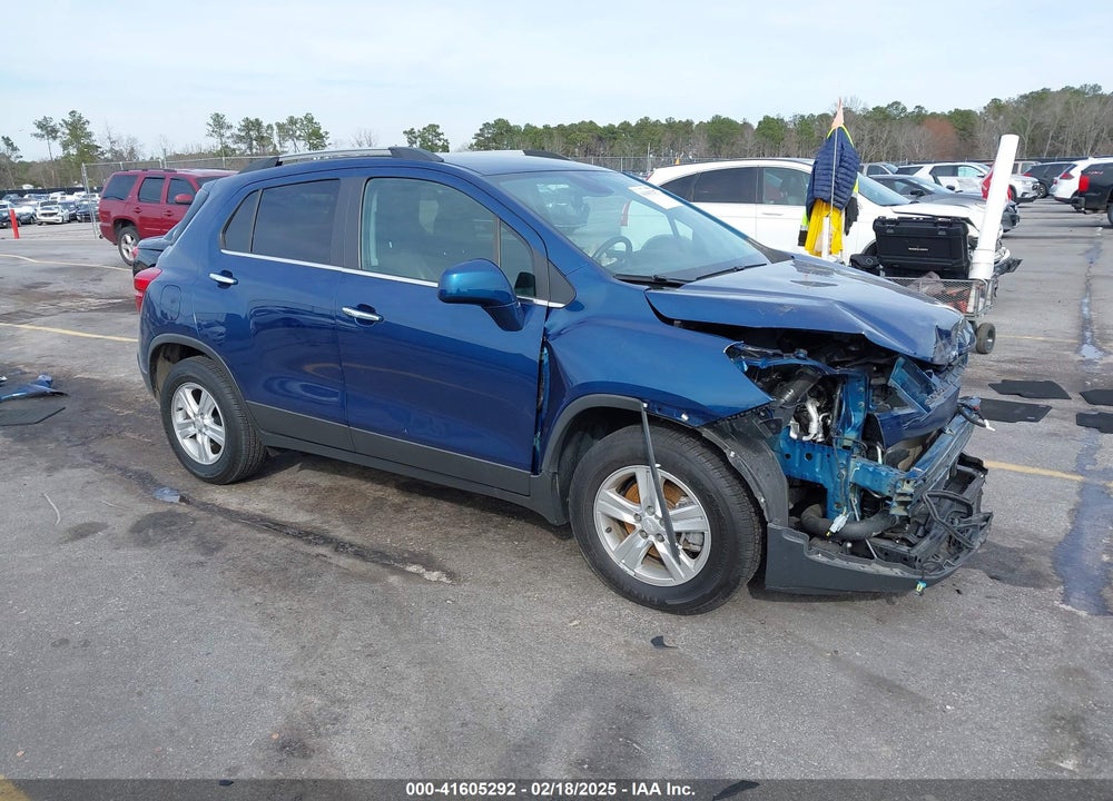 2019 CHEVROLET TRAX LT VIN: 3GNCJLSB8KL333344