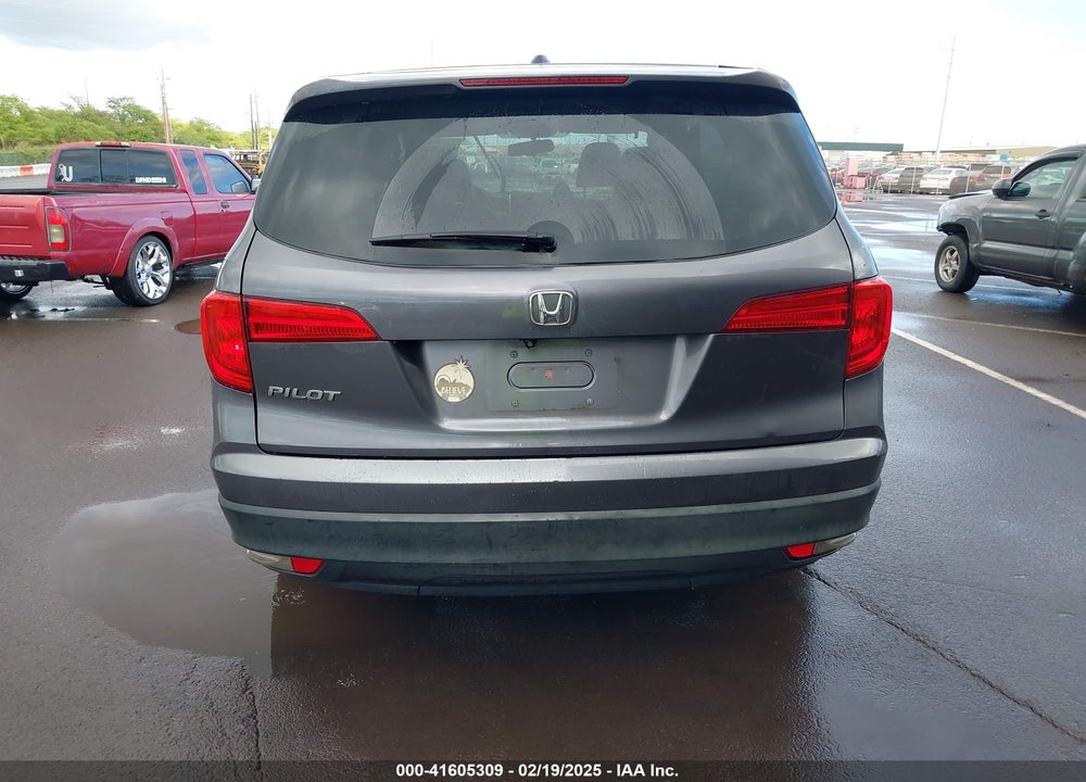 2017 HONDA PILOT VIN: 5FNYF5H51HB026506