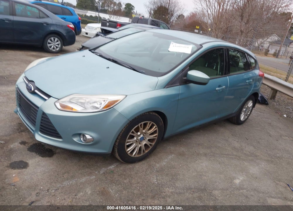 2012 FORD FOCUS VIN: 1FAHP3K26CL275248