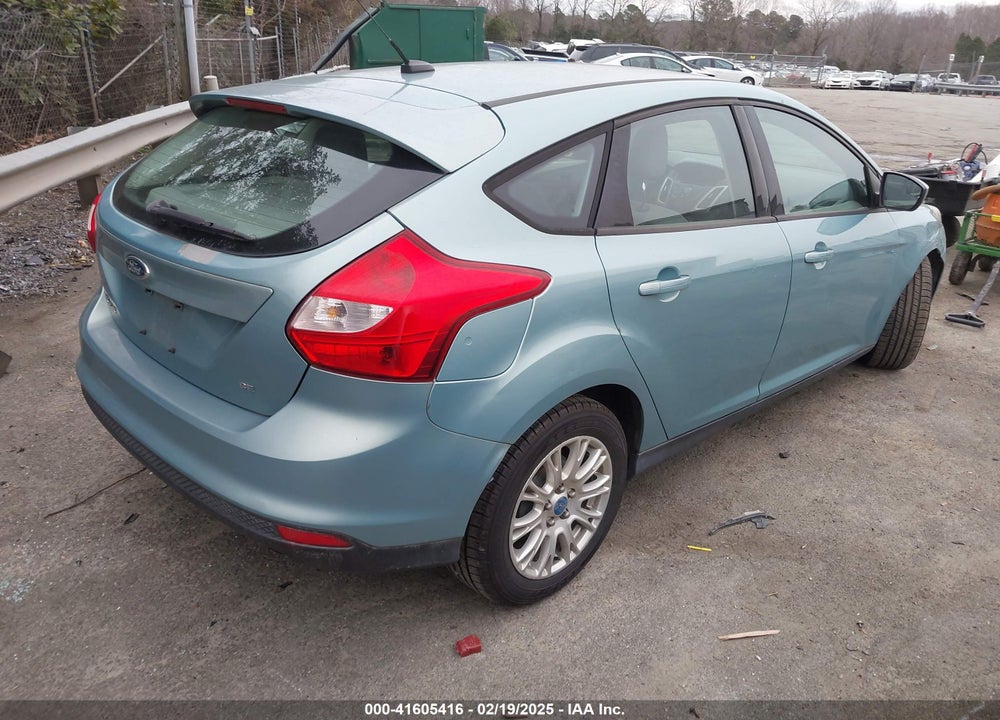 2012 FORD FOCUS VIN: 1FAHP3K26CL275248