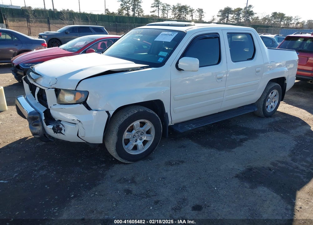 2007 HONDA RIDGELINE RTL VIN: 2HJYK16597H505414