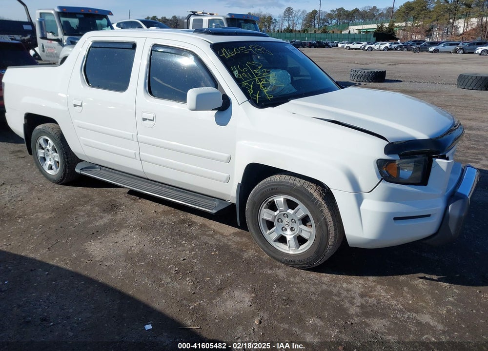2007 HONDA RIDGELINE RTL VIN: 2HJYK16597H505414
