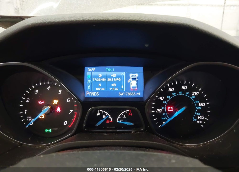 2014 FORD FOCUS VIN: 1FADP3K2XEL326526
