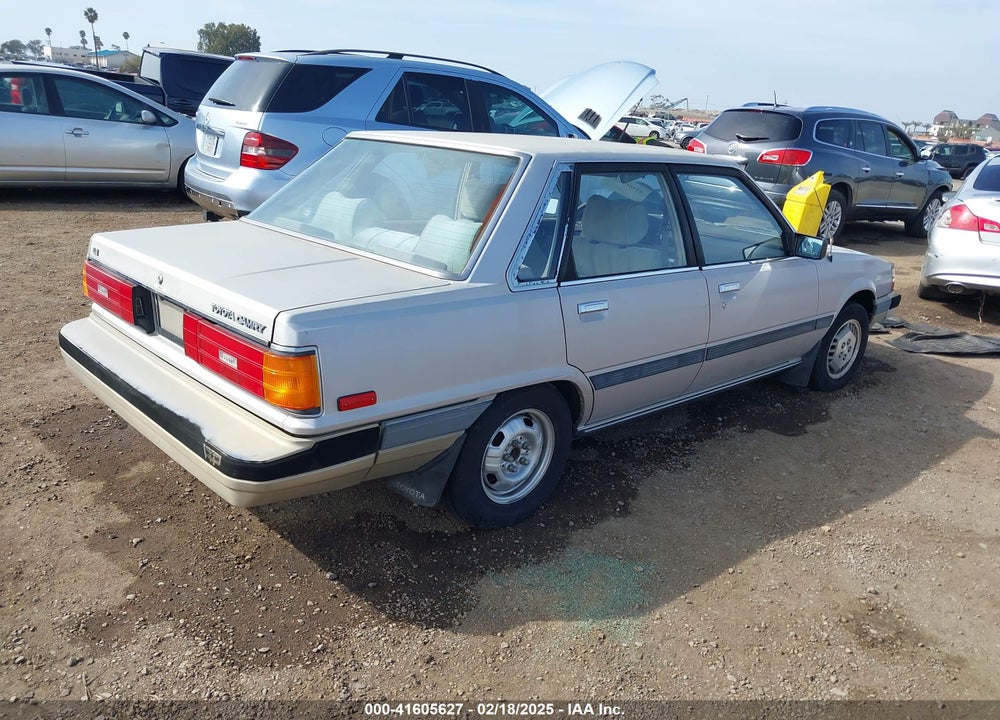 1985 TOYOTA CAMRY LE VIN: JT2SV16E9F0351378