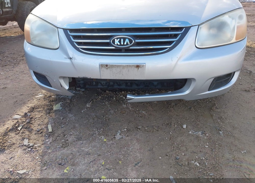 2008 KIA SPECTRA VIN: KNAFE121985554463
