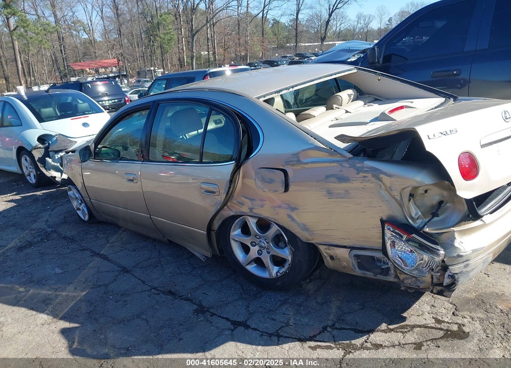 2005 LEXUS GS 300 VIN: JT8BD69S550205646