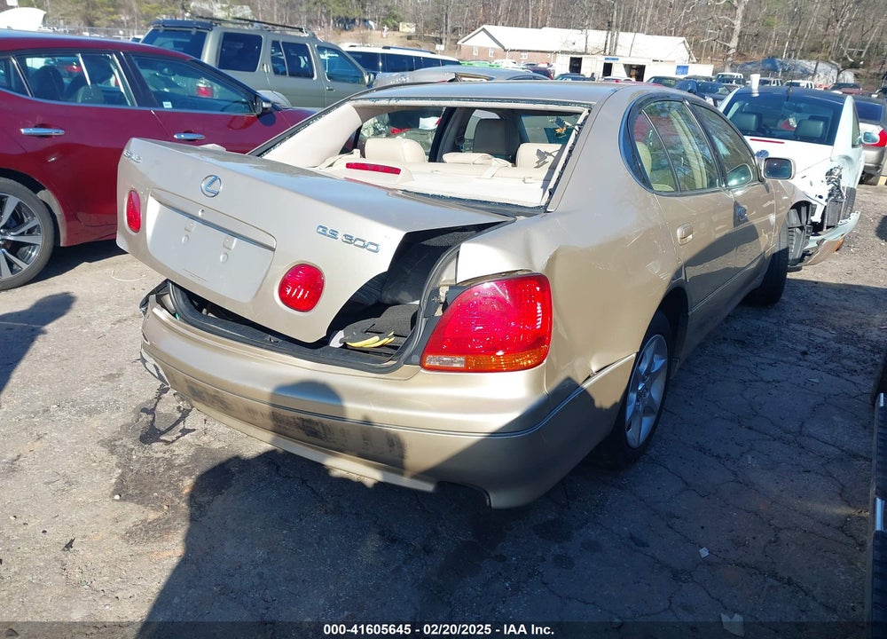 2005 LEXUS GS 300 VIN: JT8BD69S550205646