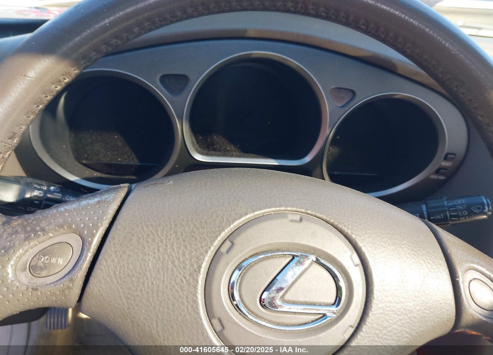 2005 LEXUS GS 300 VIN: JT8BD69S550205646