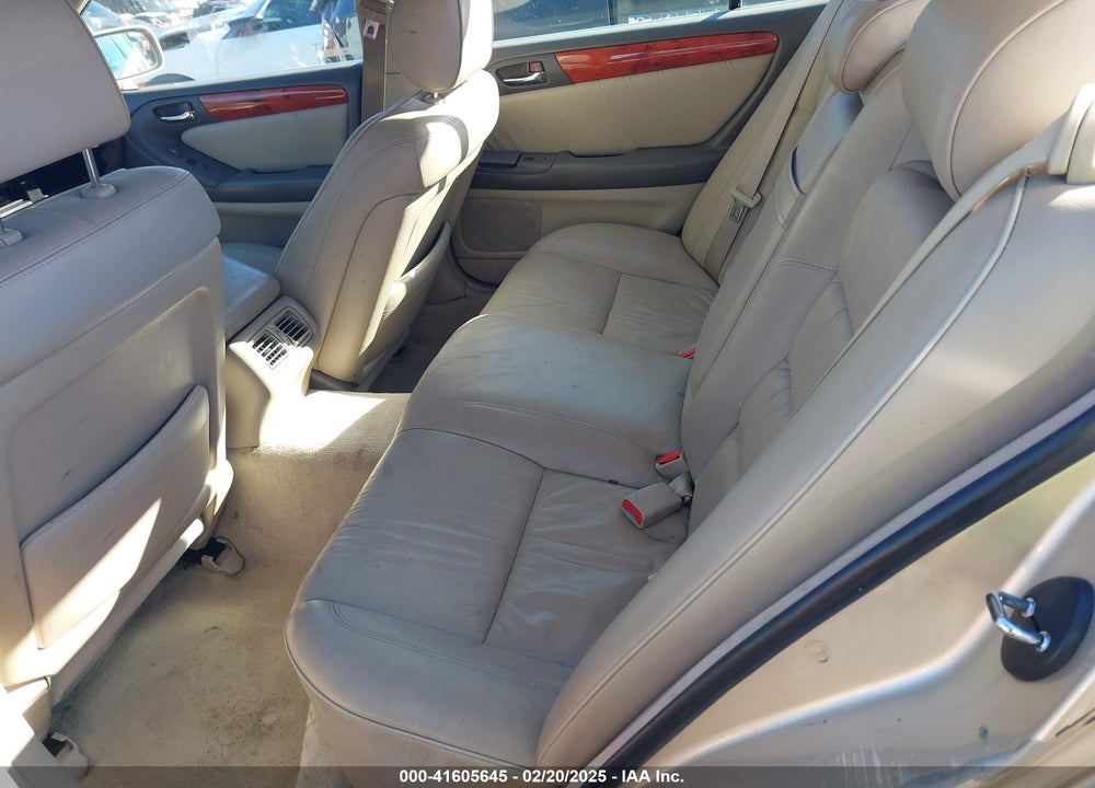 2005 LEXUS GS 300 VIN: JT8BD69S550205646