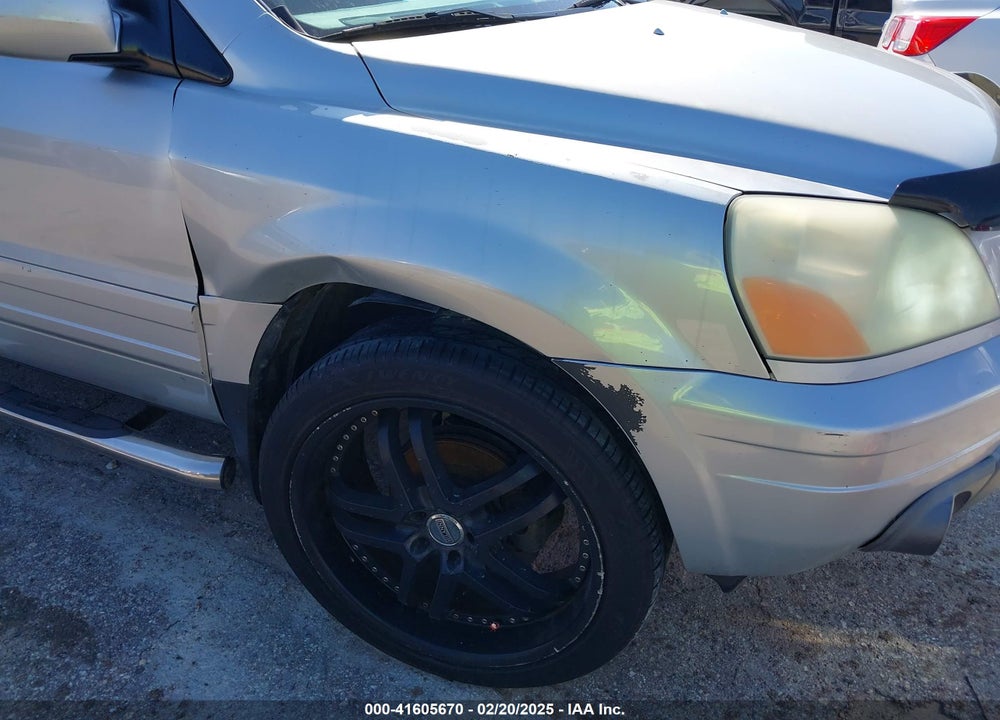 2005 HONDA PILOT VIN: 5FNYF18535B063853