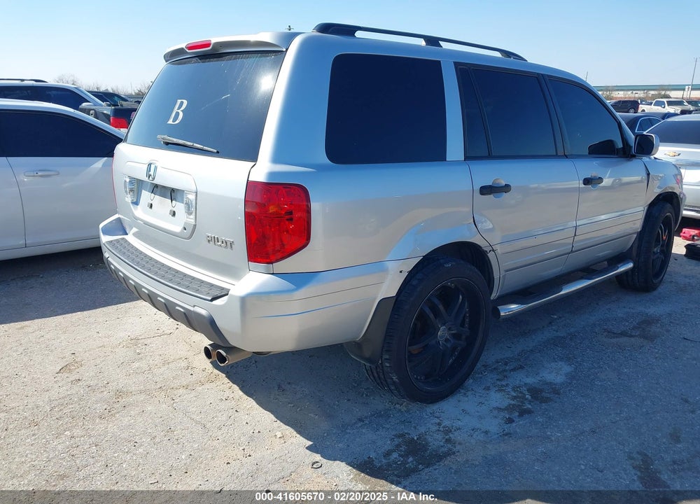 2005 HONDA PILOT VIN: 5FNYF18535B063853