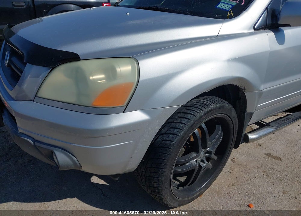 2005 HONDA PILOT VIN: 5FNYF18535B063853