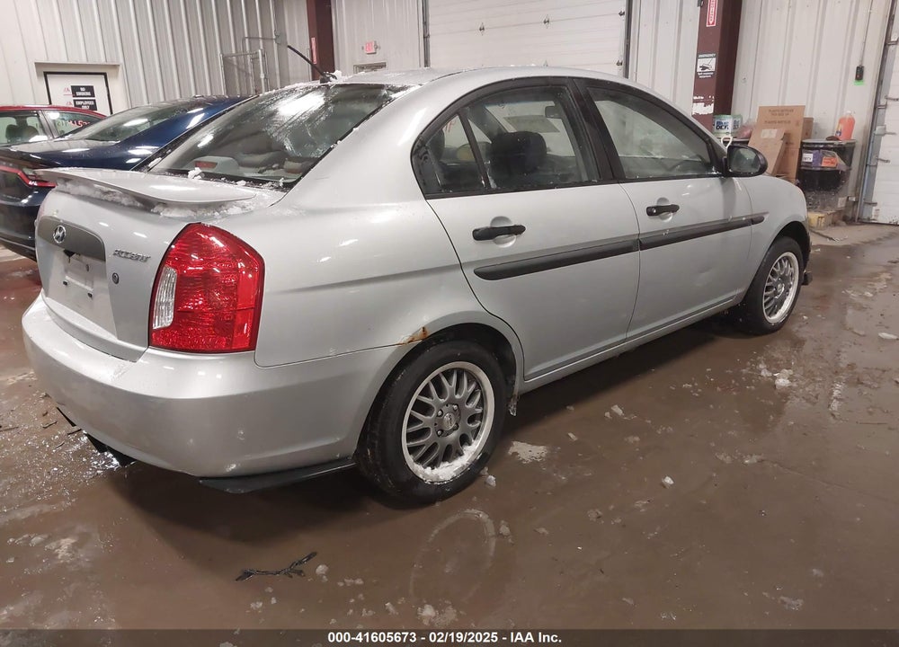 2009 HYUNDAI ACCENT VIN: KMHCM46C59U287539