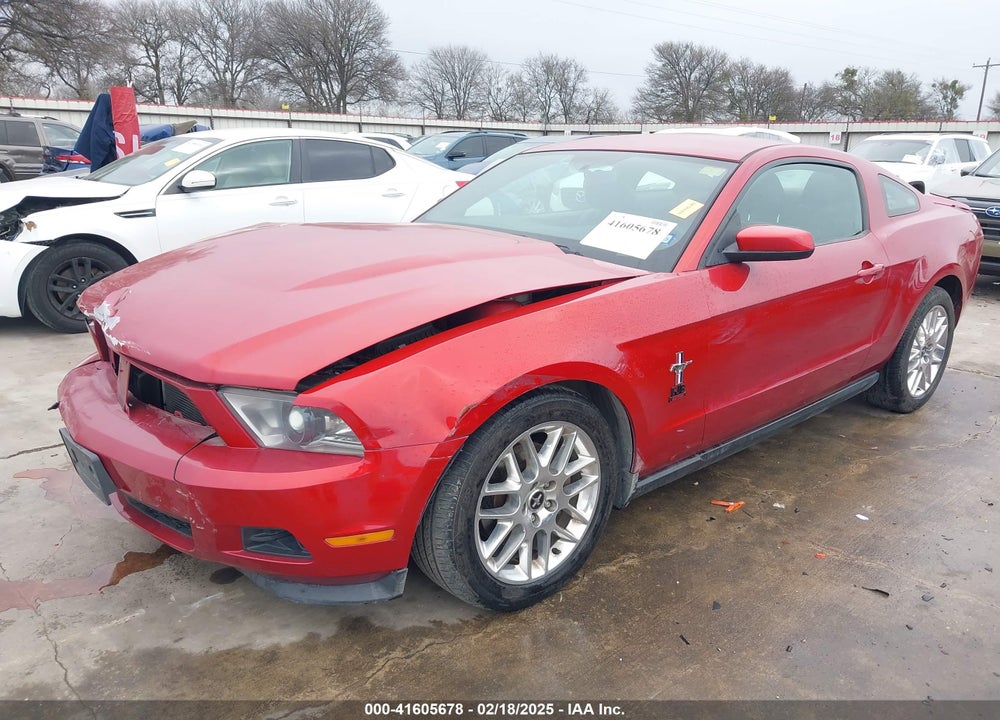 2012 FORD MUSTANG VIN: 1ZVBP8AM2C5269495