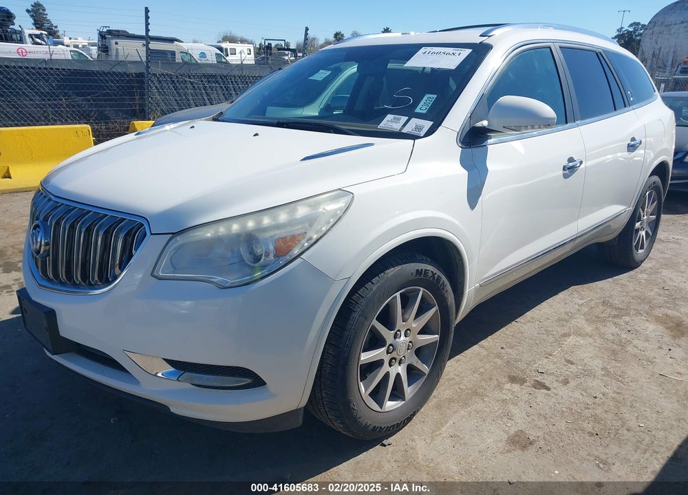 2014 BUICK ENCLAVE LEATHER VIN: 5GAKVBKD9EJ343284