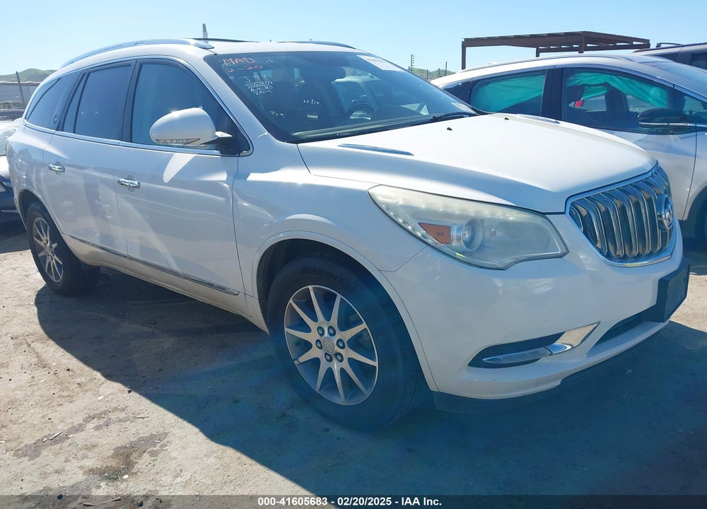 2014 BUICK ENCLAVE LEATHER VIN: 5GAKVBKD9EJ343284