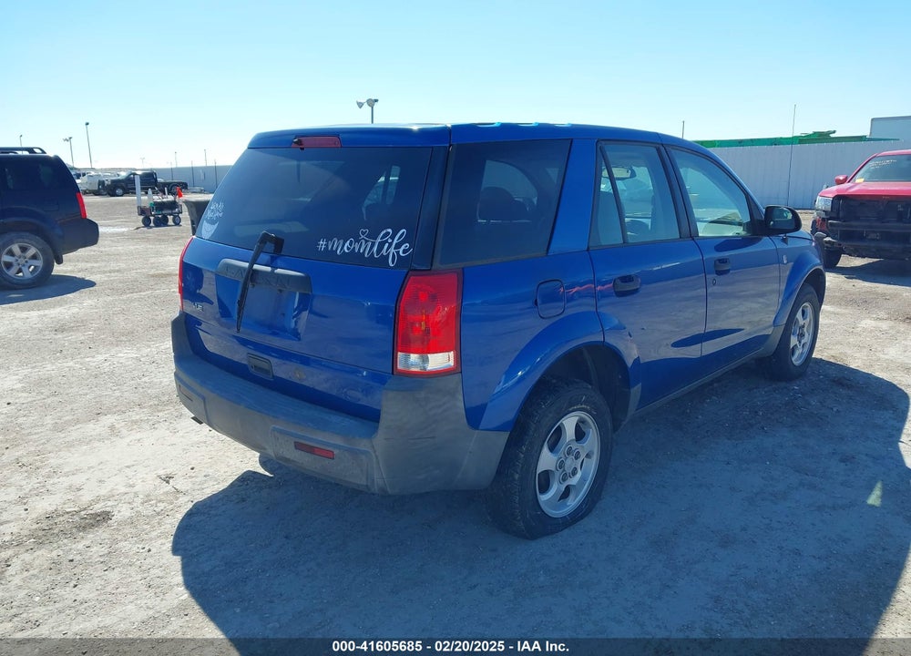 2003 SATURN VUE 4 CYL VIN: 5GZCZ33D03S884810