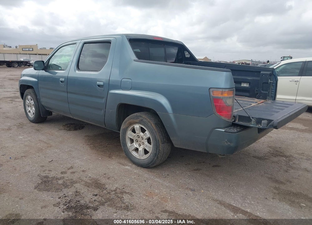 2008 HONDA RIDGELINE RTL VIN: 2HJYK16558H507128