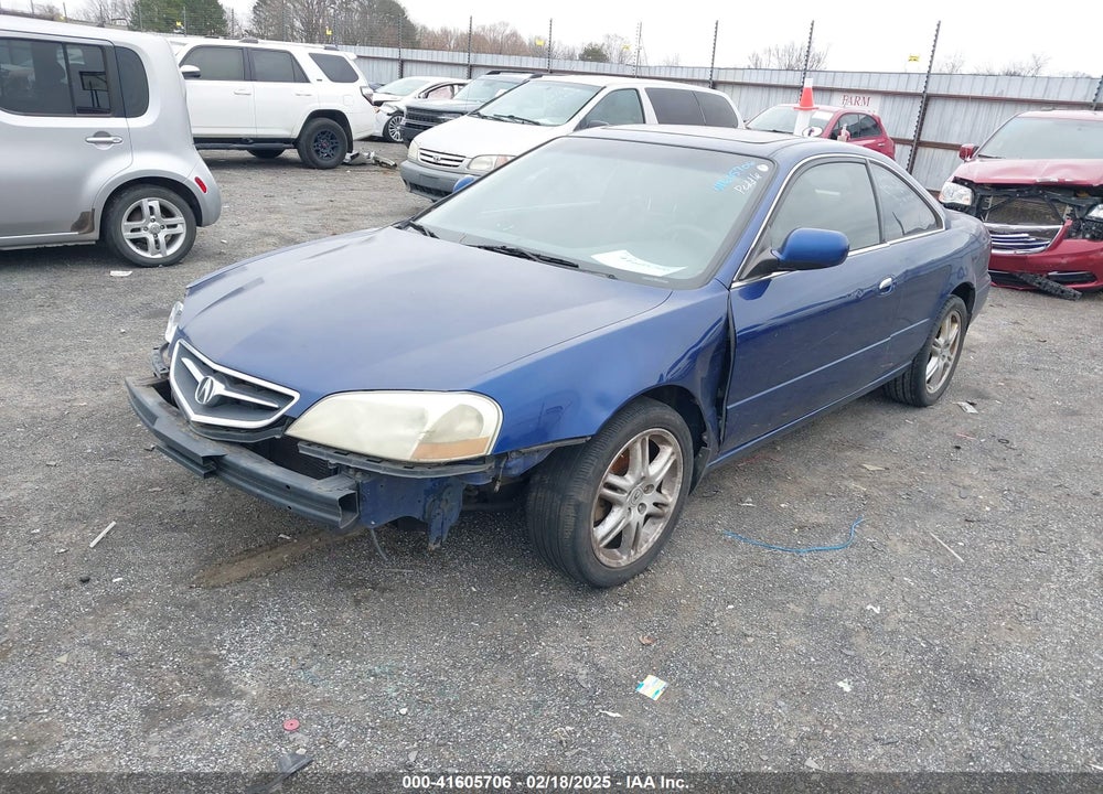 2001 ACURA CL 3.2 TYPE S VIN: 19UYA42611A036480