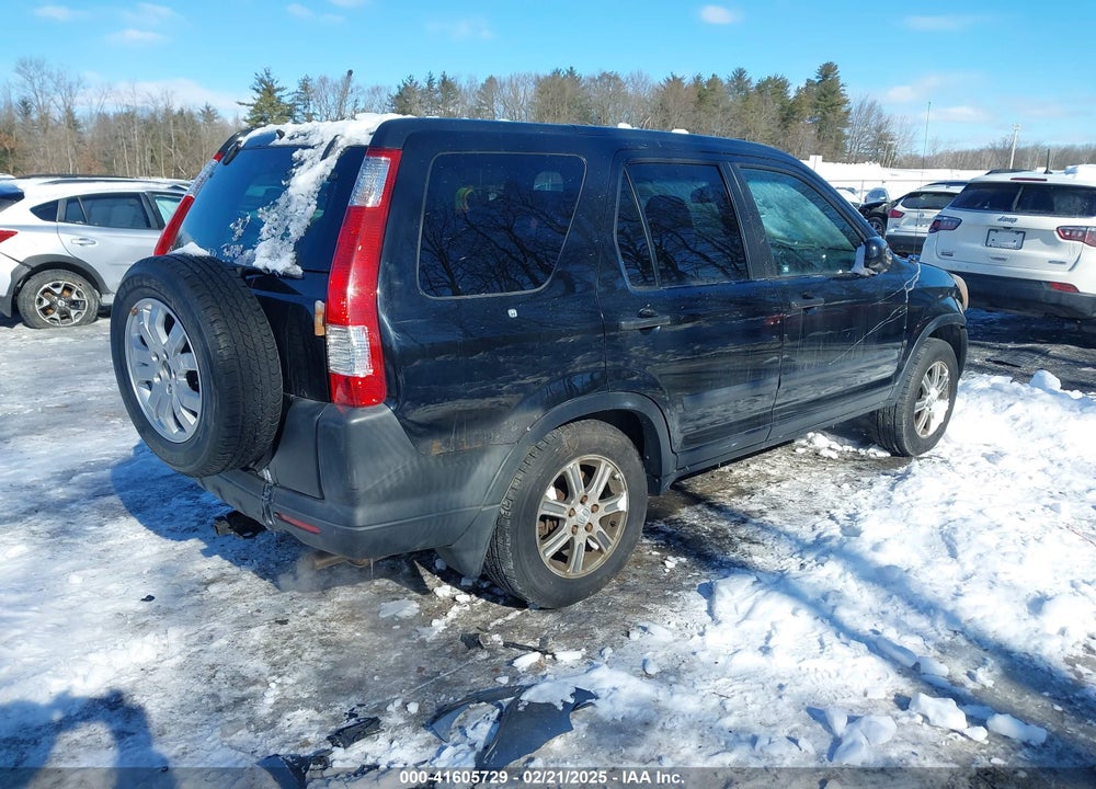 2006 HONDA CR-V EX VIN: SHSRD78806U407236