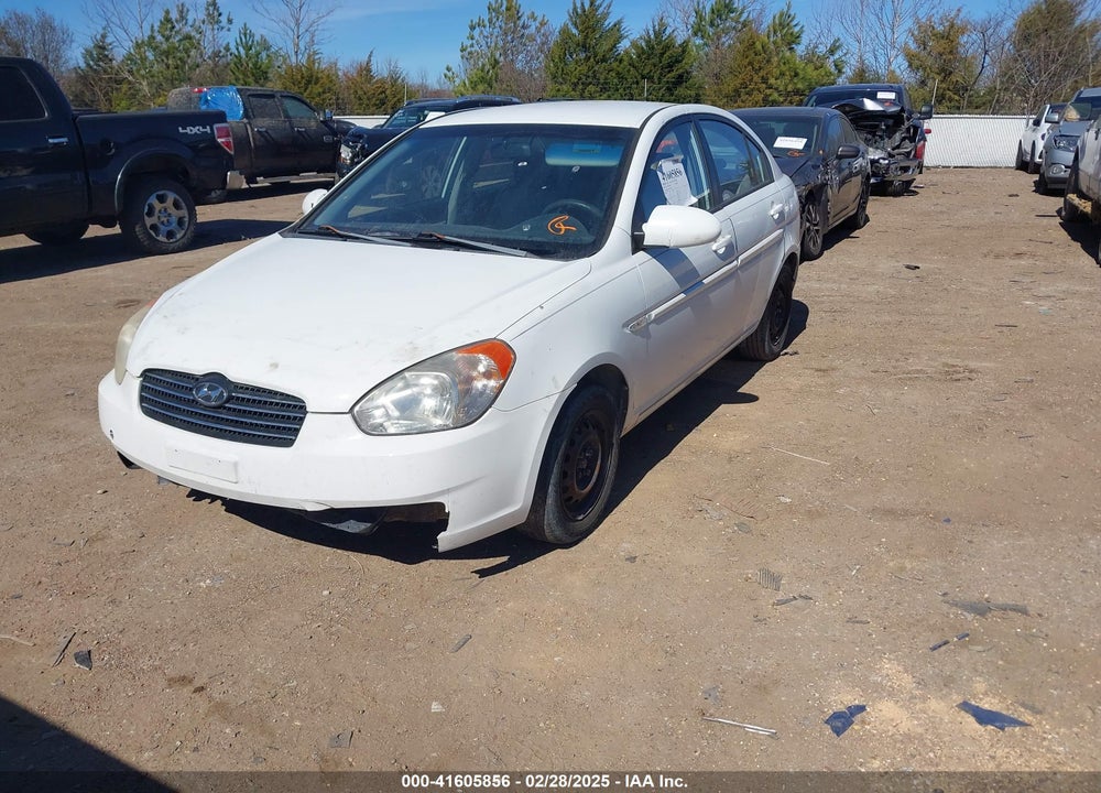 2007 HYUNDAI ACCENT VIN: KMHCN46C17U115468