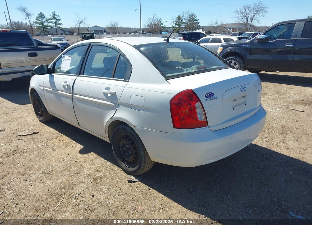 2007 HYUNDAI ACCENT VIN: KMHCN46C17U115468