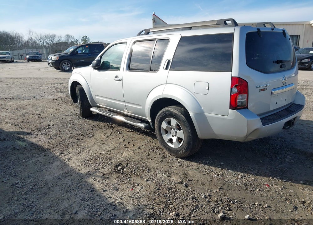 2012 NISSAN PATHFINDER S VIN: 5N1AR1NNXCC626223