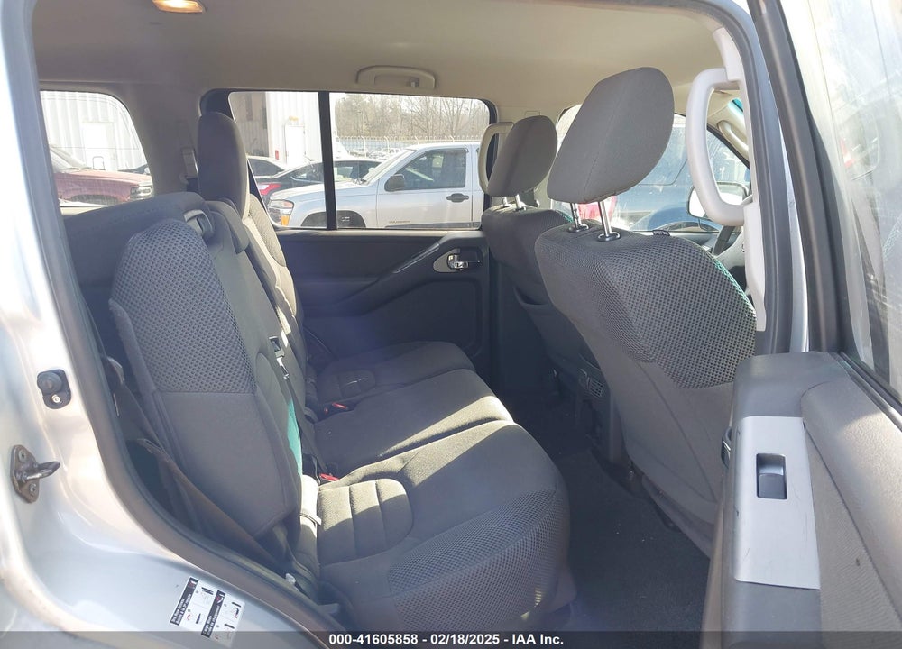 2012 NISSAN PATHFINDER S VIN: 5N1AR1NNXCC626223