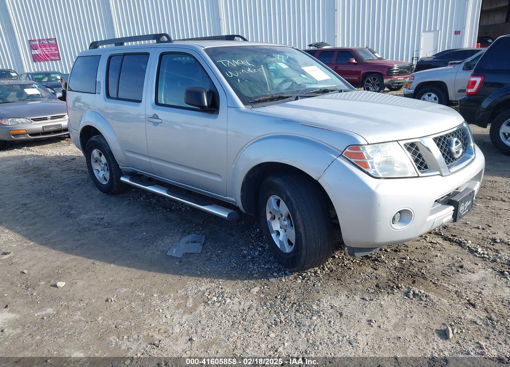 2012 NISSAN PATHFINDER S VIN: 5N1AR1NNXCC626223