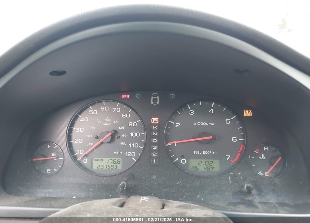 2001 SUBARU OUTBACK LIMITED VIN: 4S3BH686617604450