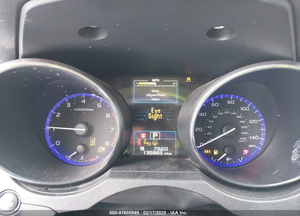 2015 SUBARU OUTBACK 2.5I LIMITED VIN: 4S4BSANC2F3303859