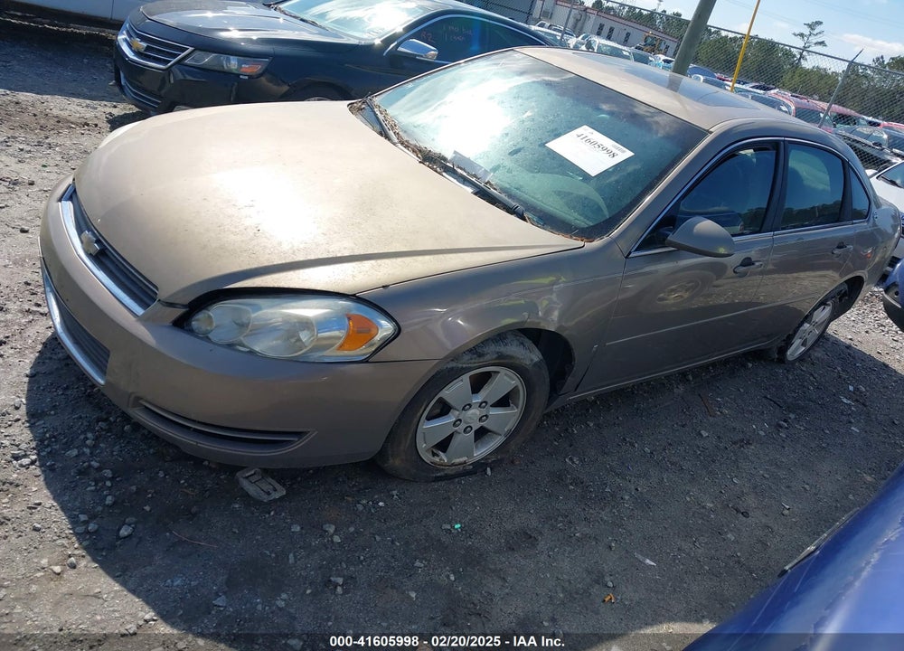 2007 CHEVROLET IMPALA VIN: 2G1WT58K879117113