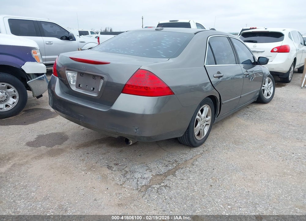 2007 HONDA ACCORD VIN: 1HGCM56887A162993