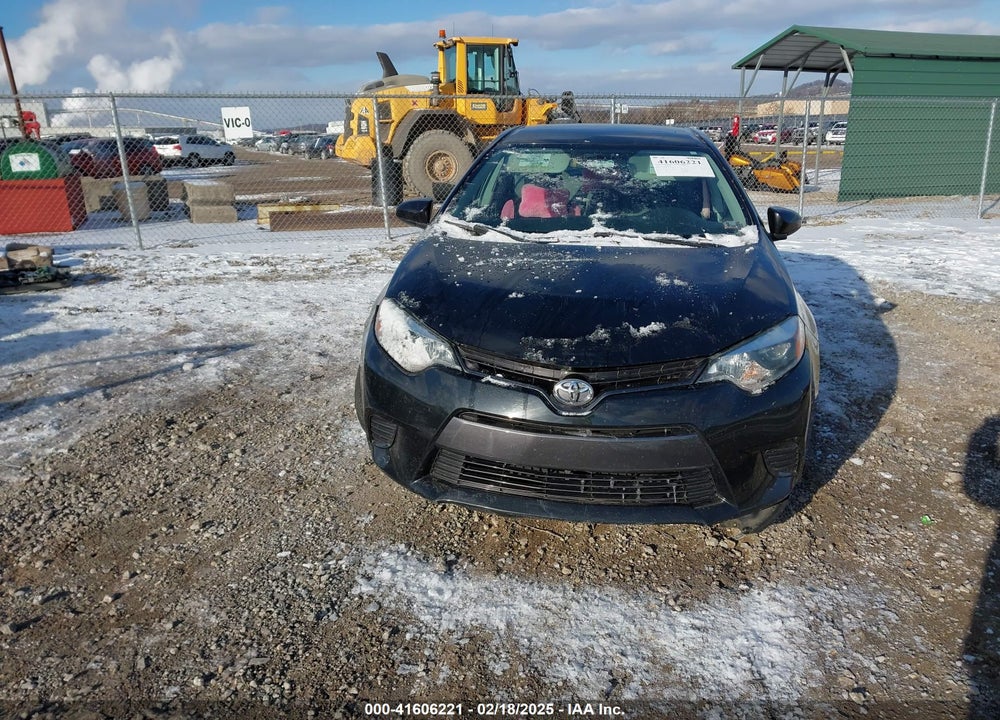 2016 TOYOTA COROLLA LE VIN: 2T1BURHE0GC655227