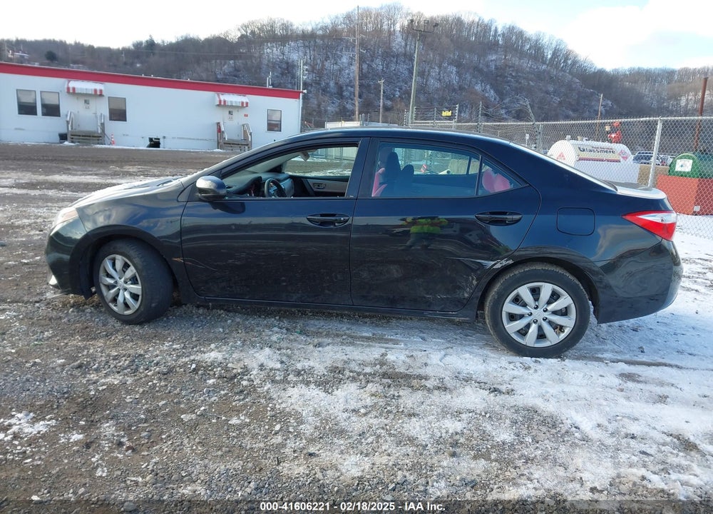 2016 TOYOTA COROLLA LE VIN: 2T1BURHE0GC655227