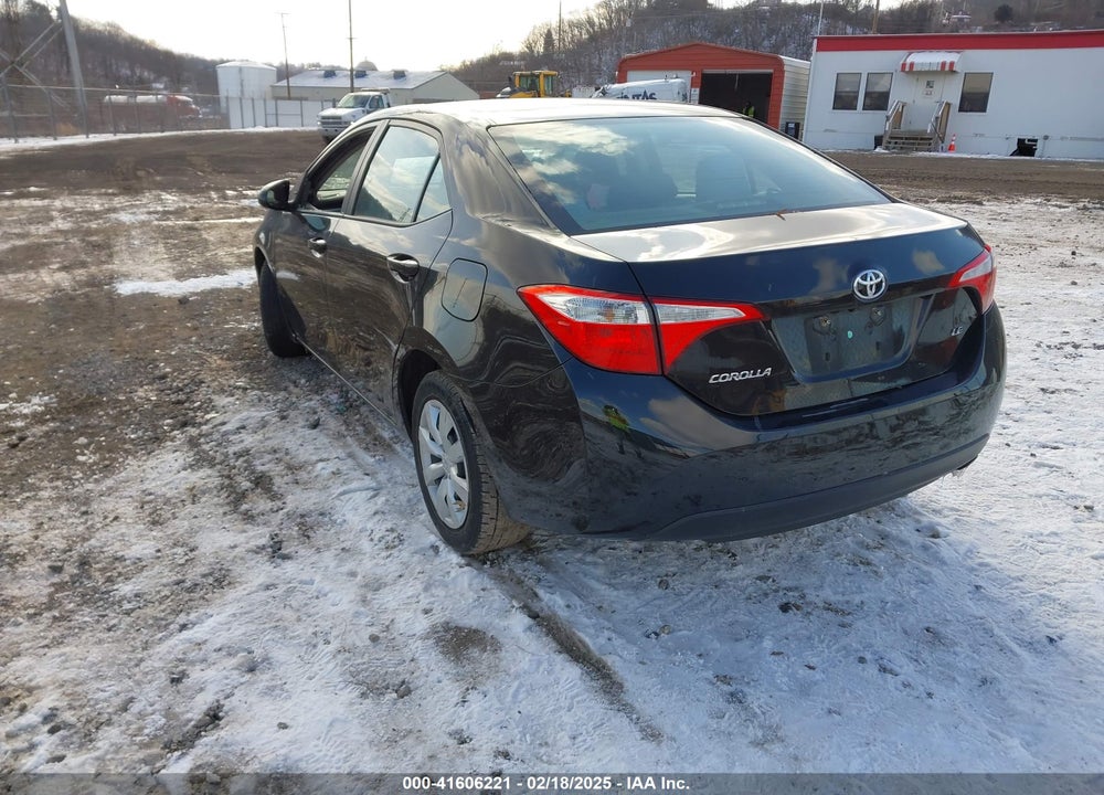 2016 TOYOTA COROLLA LE VIN: 2T1BURHE0GC655227