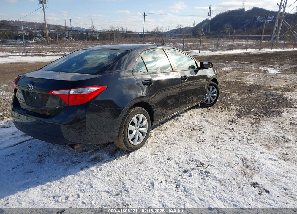 2016 TOYOTA COROLLA LE VIN: 2T1BURHE0GC655227