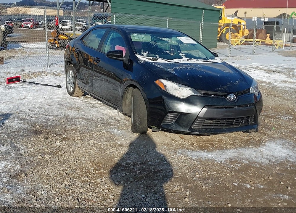 2016 TOYOTA COROLLA LE VIN: 2T1BURHE0GC655227
