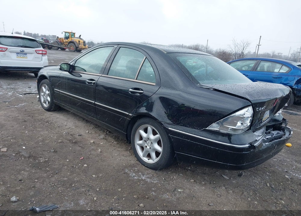 2002 MERCEDES-BENZ C 240 VIN: WDBRF61J12E005521