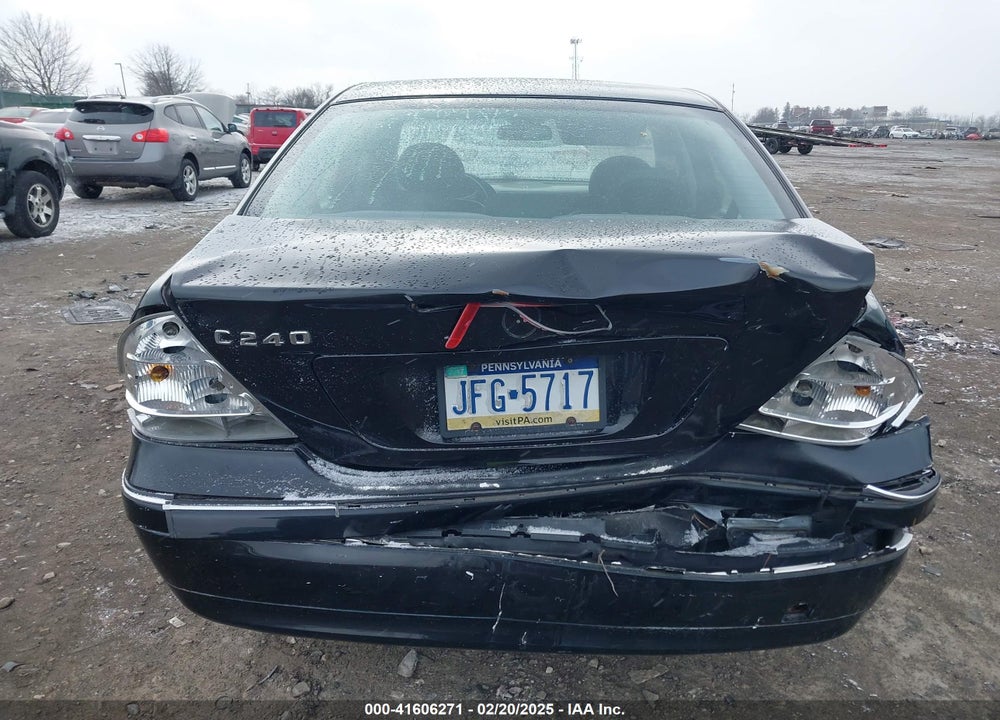 2002 MERCEDES-BENZ C 240 VIN: WDBRF61J12E005521
