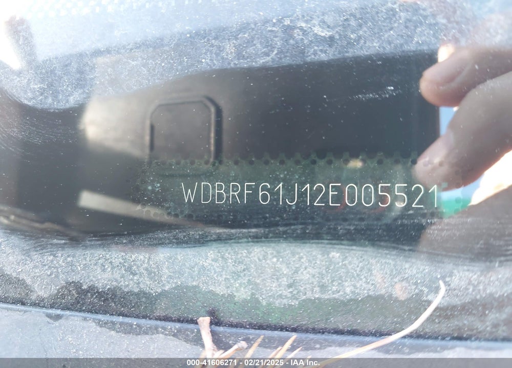 2002 MERCEDES-BENZ C 240 VIN: WDBRF61J12E005521