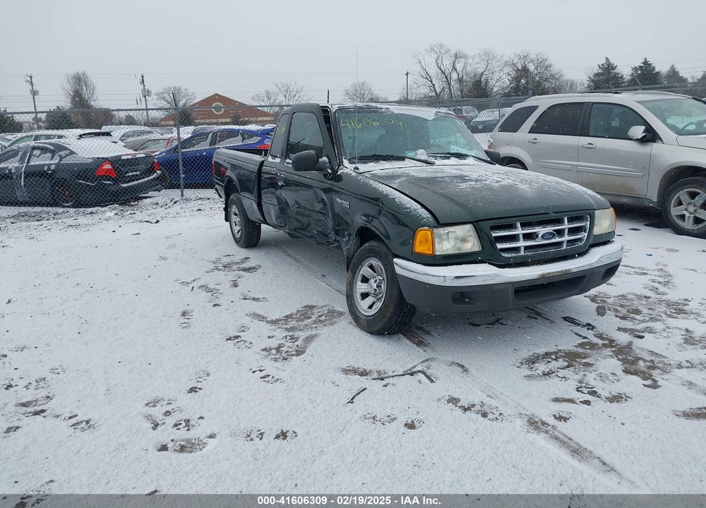 2001 FORD RANGER VIN: 1FTYR14V41PB31607